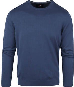 Suitable Sweater Trui O-Hals Blauw
