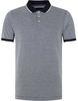 Suitable T-shirt Oxford Polo Donkerblauw