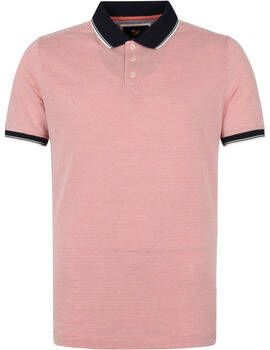 Suitable T-shirt Oxford Polo Roze