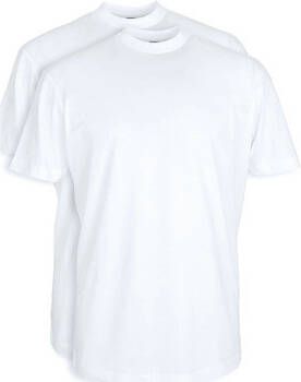 Suitable T-shirt T-Shirt Wit Hoge O-hals Obra 2-Pack