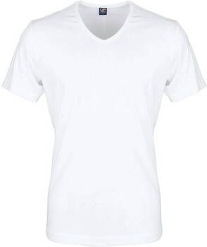 Suitable T-shirt Try Now! T-shirt Wit V-hals Vita