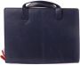 Suitable Tas Leren Laptoptas 13 Inch Donkerblauw - Thumbnail 1