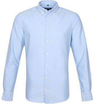 Suitable Overhemd Lange Mouw Overhemd Max Blauw