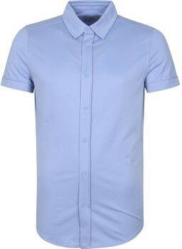 Suitable Overhemd Lange Mouw Prestige Earl Short Sleeve Overhemd Lichtblauw