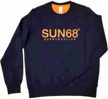 Sun68 Sweatshirts Blue Heren