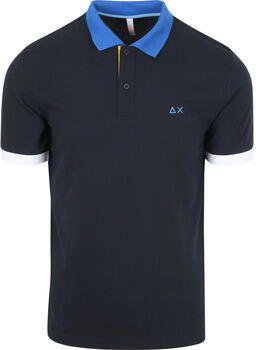Sun68 T-shirt Poloshirt Color Way Navy