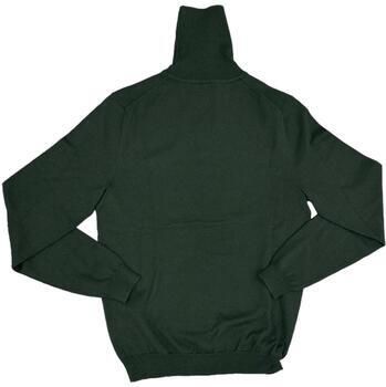 Sun68 Solid Turtle Neck Sweater Green Heren