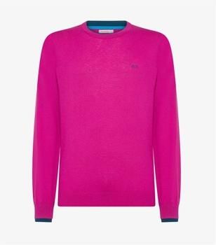 Sun68 Lichtgewicht Gebreide Trui Pink Heren