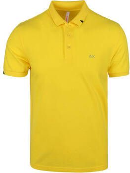 Sun68 T-shirt Gele Polo