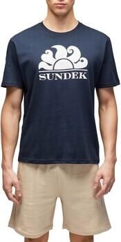 Sundek T-shirt Korte Mouw New Simeon Logo