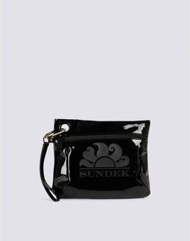 Sundek Tas AW416ABPV400 CLUTCH BAG-00401 BLACK - Foto 3