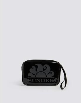 Sundek Tas AW923ABPV400 BOSTON CLUTCH-00400 BLACK - Foto 2