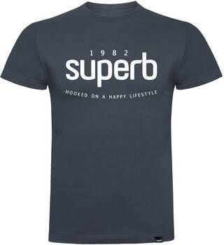 Superb 1982 T-shirt Korte Mouw 3000-BLUE