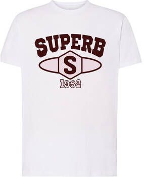 Superb 1982 T-shirt Korte Mouw SPRBCA-2201-WHITE