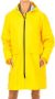 Superdry Marineblauwe Hydrotech Jas Yellow Dames - Thumbnail 1