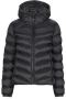 Superdry Gedrukte hoodie jas voor vrouwen Black Dames - Thumbnail 3