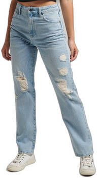 Superdry Jeans droit taille haute femme