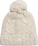 Superdry Muts Bonnet pompon en mailles torsadées femme - Thumbnail 1