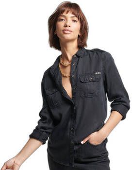 Superdry Overhemd Chemise style militaire femme