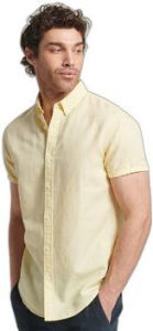 Superdry Overhemd Lange Mouw Chemise manches courtes en lin et coton bio Studios