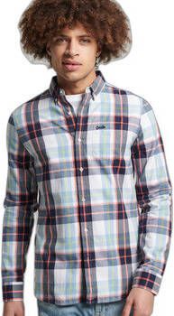 Superdry Overhemd Lange Mouw Chemise à carreaux Vintage London Portland