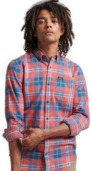 Superdry Overhemd Lange Mouw Chemise bûcheron en coton bio Vintage
