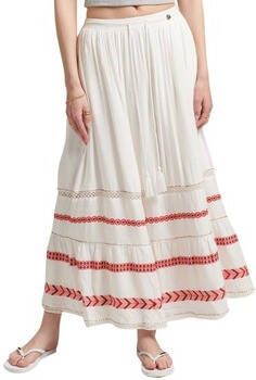Superdry Rok Jupe longue brodée femme Vintage
