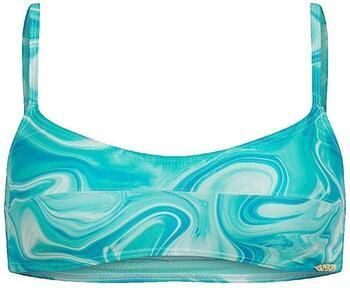 Superdry Bikini Haut de bikini imprimé bleu