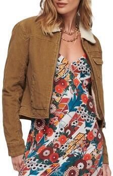 Superdry Blazer Cord Lined Cropped