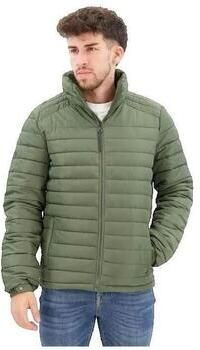 Superdry winterjas opstaande kraag legergroen - Foto 3