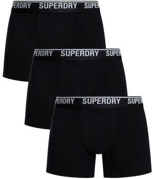 Superdry Boxers 3-pack boxershorts van biologisch katoen