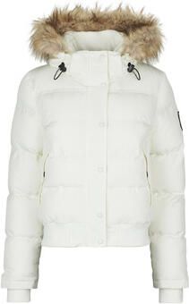 Superdry Gewatteerd jack met capuchon en imitatiebont model 'EVEREST BOMBER' - Foto 4