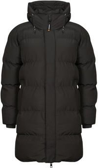 Superdry Gewatteerde lange jas met capuchon en tweewegsritssluiting - Foto 8