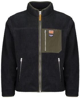 Superdry Trainingsjack Vintage retro fleecejack met volledige ritssluiting - Foto 2