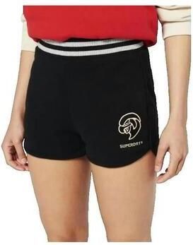 Superdry Korte Broek Short Collegiate Vintage slim noir