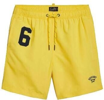 Superdry Korte Broek Short de bain Vintage 17'' Jaune