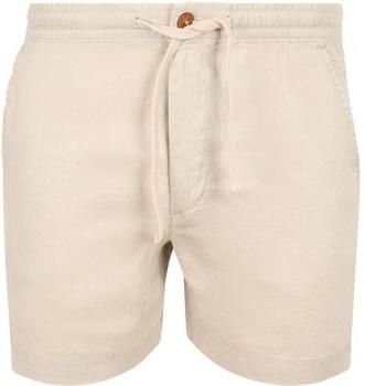 Superdry Korte Broek Short Linen Merchant Sand