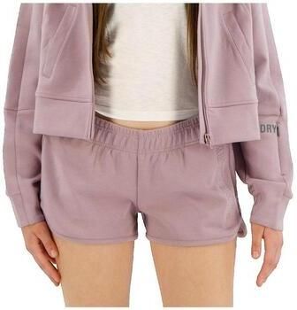 Superdry Korte Broek Short Tech Racer slim violet