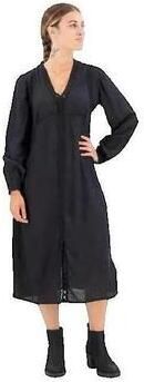 Superdry Lange Jurk Robe à dentelle et manches longues