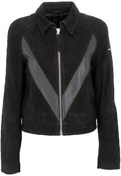 Superdry Leren Jas Veste Gig en cuir