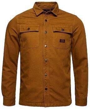 Superdry Overhemd Lange Mouw Chemise Canvas Workwear Overshirt