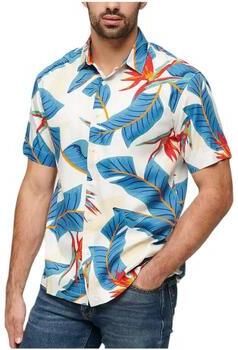 Superdry Tropisch Hawaïaans Overhemd Multicolor Heren