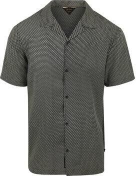 Superdry Overhemd Lange Mouw Overhemd Short sleeve Zwart Lucy Mono Print