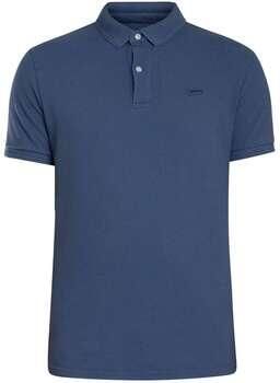 Superdry Polo Shirt Korte Mouw Polo Pique Classic Bay Blauw - Foto 2