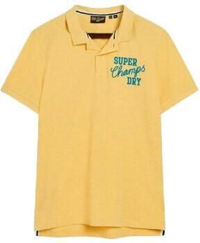Superdry Polo Shirt Korte Mouw Polo manches courtes Vintage Superstate jaune - Foto 2