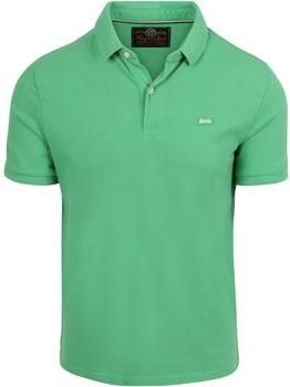 Superdry Polo Shirt Korte Mouw Polo Pique Classic Island Groen - Foto 2