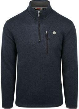 Superdry Sweater Half Zip Pullover Fleece Navy