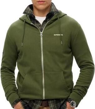 Superdry Sweater Sweatshirt à capuche zippé uni