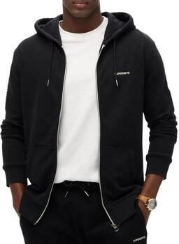 Superdry Sweater Sweatshirt à capuche zippé uni