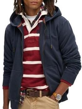 Superdry Sweater Sweatshirt à capuche zippé uni